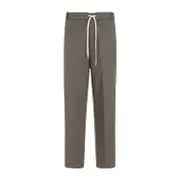 [Craig Green] Craig Green-Olive Circle Cotton Worker Trousers-Uomo S STAND