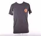 NWT MENS HOWL SUPPLY BASIC LOGO T-SHIRT $24 S black orange gloves beanie mittens