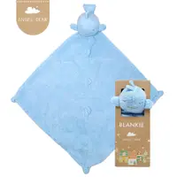 在飛比找誠品線上優惠-Angel Dear 嬰兒安撫巾禮盒/ 藍色鯨魚