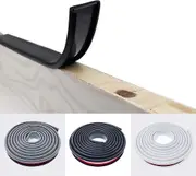 2m Black U-shape 25mm Edge Tape In Melamne Adhesive, No Thermobonding Oak Edge Worktop Trim Tape