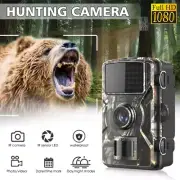 16MP HD Trail Camera Night Vision Motion Sensor Outdoor Wildlife Monitoring