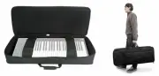 Rockville BEST BAG 49 Padded Rigid Durable Keyboard Gig Bag Case for Alesis V49