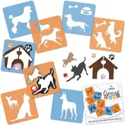 Drawing Stencils for Kids // Set of 8 pcs. // DOGS
