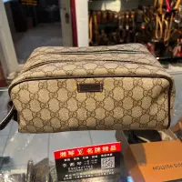 在飛比找蝦皮購物優惠-湘琴精品Gucci 二手真品27 12 15手拿 盥洗包 8