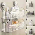 Plastic Wall Storage Rack Bathroom Shower Storage Rack Bathroom