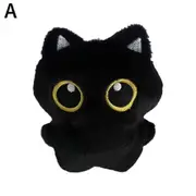 Cute Black Cat Plush Toy Doll Small Pendant Cuddly Pillow Cushion Doll