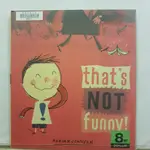 二手書📗英文繪本THAT'S NOT FUNNY//ADRIAN JOHNSON//幽默