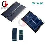 0.5V/6V 0.6W/1W 100mA Epoxy Cell Photovoltaic Battery Charger Solar Panel Module