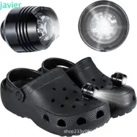 在飛比找蝦皮購物優惠-JAVI1ER2PCS鞋燈,防水便攜式鱷魚頭燈,野營用品鞋子