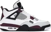 Jordan Men's Shoes Nike 4 Retro PSG Paris Saint-Germain CZ5624-100, White/Neutral Grey-black-borde, 8.5 US