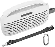 Soundlink Flex 2 Silicone Sleeve, Portable Carry Bag for Bose SoundLink Flex 2nd Gen Speaker Protective Replacement Cover (Gray)