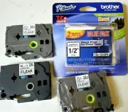 P-Touch Brother TZ Tape Clear 12mm