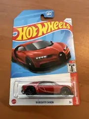 Hot Wheels Quarter Mile Rides ‘16 Dark Red BUGATTI Chiron Hyper Sports Car