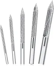 Aswalling Mushroom Nail Bit Air Drill Tire Repair Tool Tire Repair Cutters Wire Cutter Reamer Drill 5 Pack
