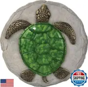 Spoontiques -Garden Décor - Turtle Stepping Stone - Decorative Stone for Gard