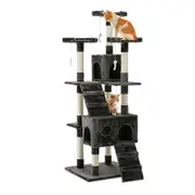Cat Tree 180cm Trees Scratching Post Scratcher Tower Condo House
