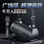 山水E59藍牙手提音響廣場舞戶外K歌演出大功率炫酷小音箱重低音炮