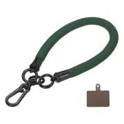 Phone Lanyard Universal Wrist Lanyard with Lanyard Patch Dark Green 1 Pack