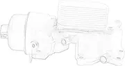 AULINK 11427552687 Engine Oil Cooler Compatible with 2011-2016 Mini Cooper R55 R56 R57 R58 R59 R60 R61, Replaces 11428643745 11427546279 11428643749 1142864375 11427557011