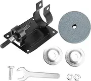 Angoily 1Set Electric Drill Base Kit with Grinding Machine Fixing Rack Compatible with Electric Drills Durable Wear Resistant Material for Polishing and Edge Grinding