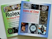 FREE Rolex King of Time Book + Icons of Time Submariner Seamaster Nautilus GMT++