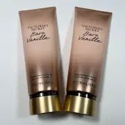 Victoria Secret Bare Vanilla Fragrance Body Lotion 8 fl oz Lot of 2 SEALED