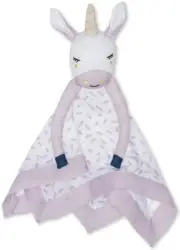 Lulujo: Cotton Baby Lovies - Unicorn Plush Toy