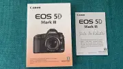 Canon EOS 5D Mark III OEM DSLR Camera Instruction Manual & Pocket Guide Spanish