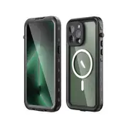 iPhone 14 Plus Tough Full Waterproof Case Cover: IP68 Rated, Wear & Shock-Resistant, and MagSafe Compatible