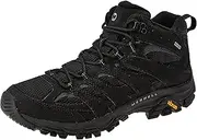 [MERRELL] Men's Moab 3 Syn Mid GTX Hiking Shoe, Black/Black