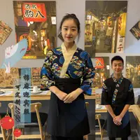 在飛比找蝦皮購物優惠-【日式制服】工服訂製日式料理服飾和服韓國日本工作服裝迎賓服和