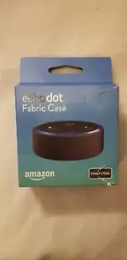 Amazon Echo Dot CASE Charcoal Color Fits Echo Dot 2nd Generation Only ~ NEW
