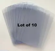 Ultra PRO Graded Submission Semi Rigid Card Sleeves 10 Pack Clear Card Saver