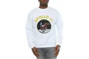 NASA Mens Classic Apollo 11 Sweatshirt (White) - UTBI2194