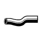 Gates Upper Radiator Hose for Mazda Eunos Capella B3000 1.6L NA 1970-77