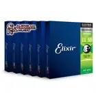 6 Sets! Elixir OPTIWEB Nickel 7-String Electric — 19106 Medium .011-.059
