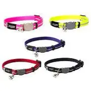 Rogz AlleyCat Reflective Cat Collar - XS & S Sizes - 5 Colours