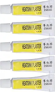 5PCS CPU Thermal Paste 300℃ Heat Resistant Insulated Thermal Silicone Grease