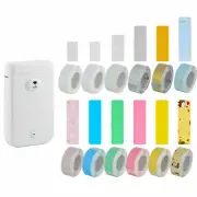 Bluetooth Thermal Printer D30S Handheld Smart Label Tape Self-Adhesive Stickers