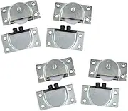Furniture Roller Wheels Nylon Single Wheel Closet Cabinet Wardrobe Sliding Door Pulley - Pack of 8