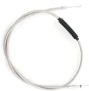 TAHYUI 140 160 180CM Motorcycle Braided Clutch Cable Hand Control Wire Wolfram Steel for H&Arley XL Softail Heritage Road King Custom