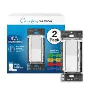 Lutron Diva Smart Dimmer Switch for Caseta Smart Lighting | Includes Wire Lab...