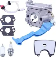 Gubeter Carburetor Tune-Up Fuel Filter Kit for Husqvarna 125B 125Bx 125Bvx Leaf Blower for Zama C1Q-W37