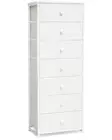 Tall Dresser, 7-Drawer Fabric Storage Tower, Chests of Drawers - Vertical