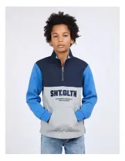 [St Goliath] Challenger Half Zip (8-16Years) in Multi