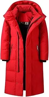 [BHJIGDB] Mens Down Jacket Winter Down Jacket Men's Winter Coat Knee-deep Warm Men's Jacket