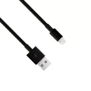 Black 3 feet Lightning USB Cable Charge Data Sync for iPhone iPad MFi Certified