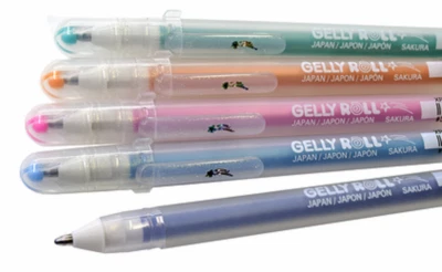 Sakura Gelly Roll Stardust Gel Pens Sparkly Bold Tip Gift Special Choose Colors