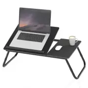 Fold-out laptop table height-adjustable reading table breakfast board book tray