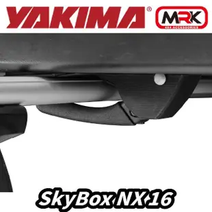 【YAKIMA】SkyBox NX16 455L 天空行李箱 車頂箱 旅行箱 雙面開 黑色(41x89x192cm)